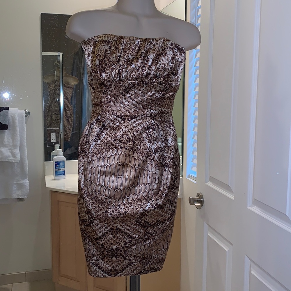 Strapless Single Mini Dress P